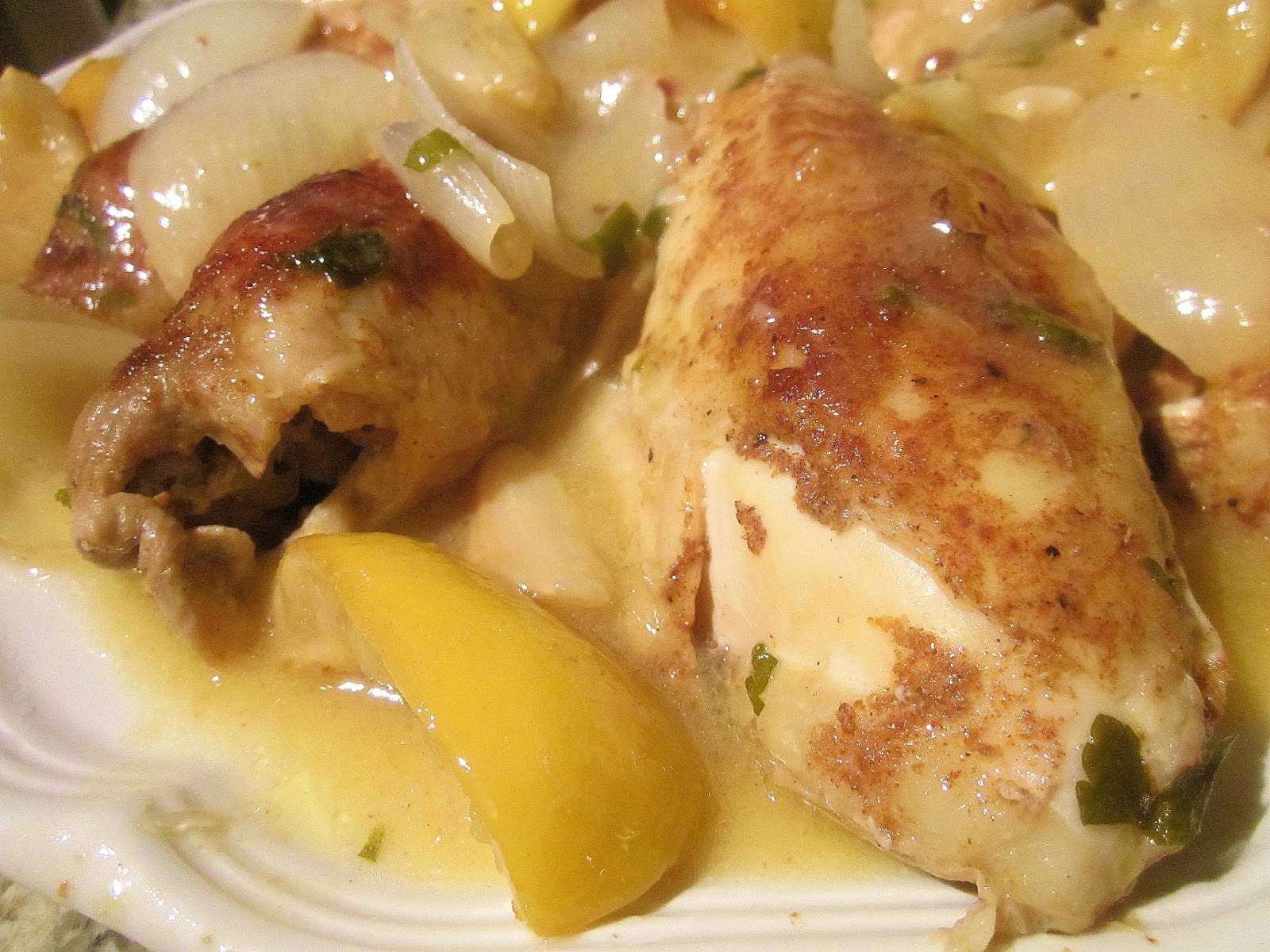 Dimples & Delights Chicken Casserole with Lemon, Garlic, and White Wine