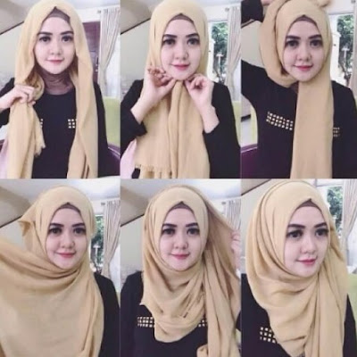 tutorial jilbab segi empat tutorial jilbab segi empat