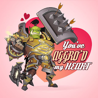 World of Warcraft Orc sends you his love