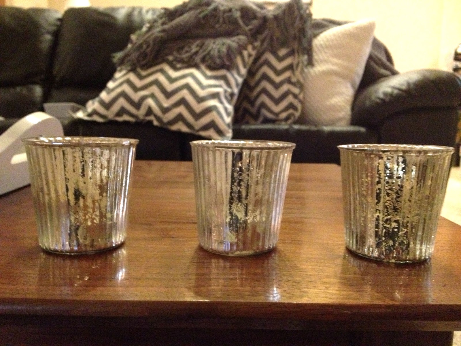 The Eventful Day DIY Mercury Candle Holders