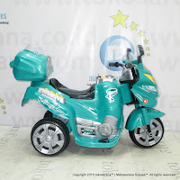 Motor Mainan Aki Yotta Toys Tornado Seri Meteor Green