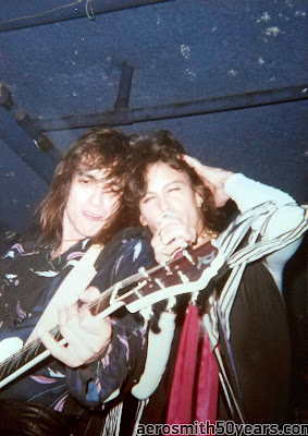 April 27, 1980 Aerosmith at the Fountain Casino with Jimmy Crespo on guitar during the "Night In The Ruts" Tour