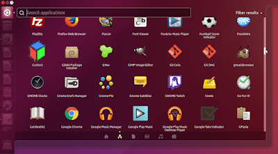 Ubuntu 16.04 Xenial Xerus Screenshots Dash GTK-like overlay scrollbars