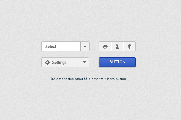Golden rules of successful CSS button