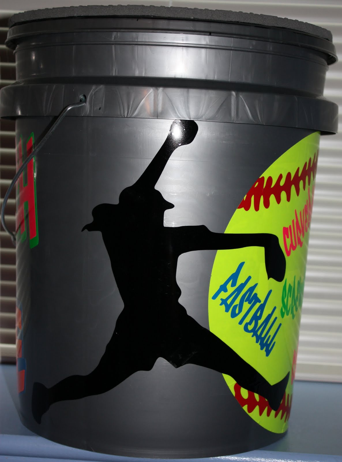 Don't Sweat The Technique Softball Bucket