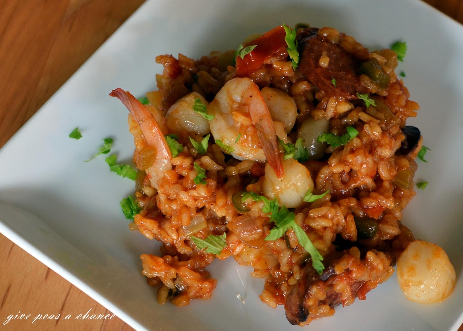 Give Peas a Chance Jambalaya