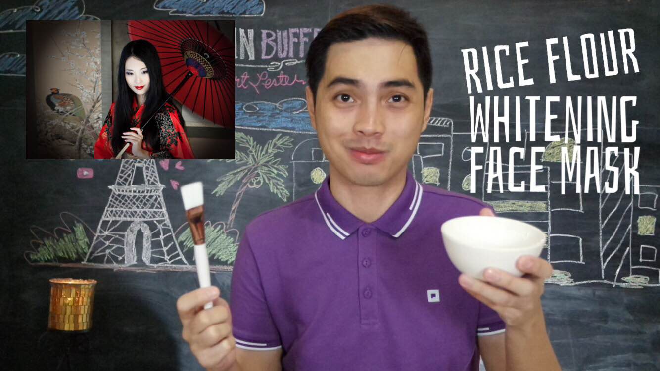 DIY Rice Flour Whitening Face Mask Skin Buffet Pilot Episode