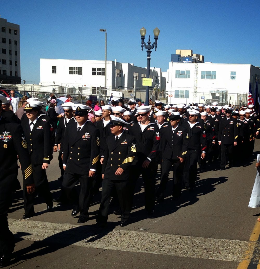 San Diego Veterans Day Parade 2024 Freda Sidonnie
