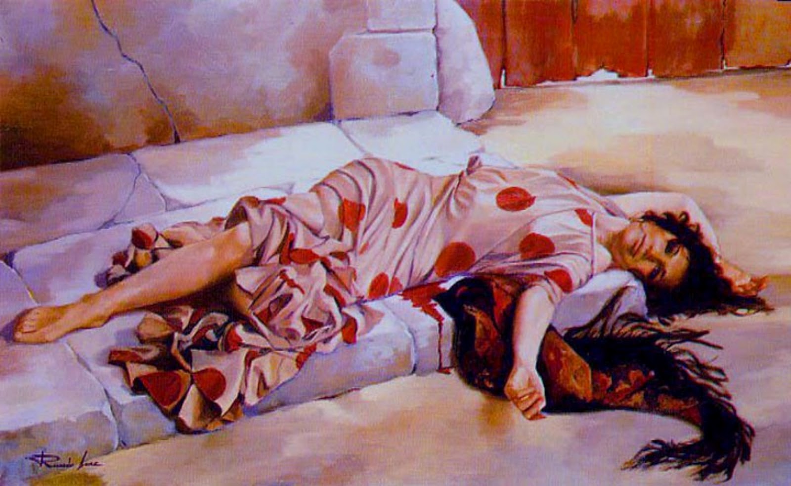 Картины лежа. Испанский художник Рикардо Санз. Рикардо Санз (Ricardo Sanz) - испанский художник. Ricardo Sanz картины испанского художника. Испанский художник Ricardo Sanz картины маслом женщины.