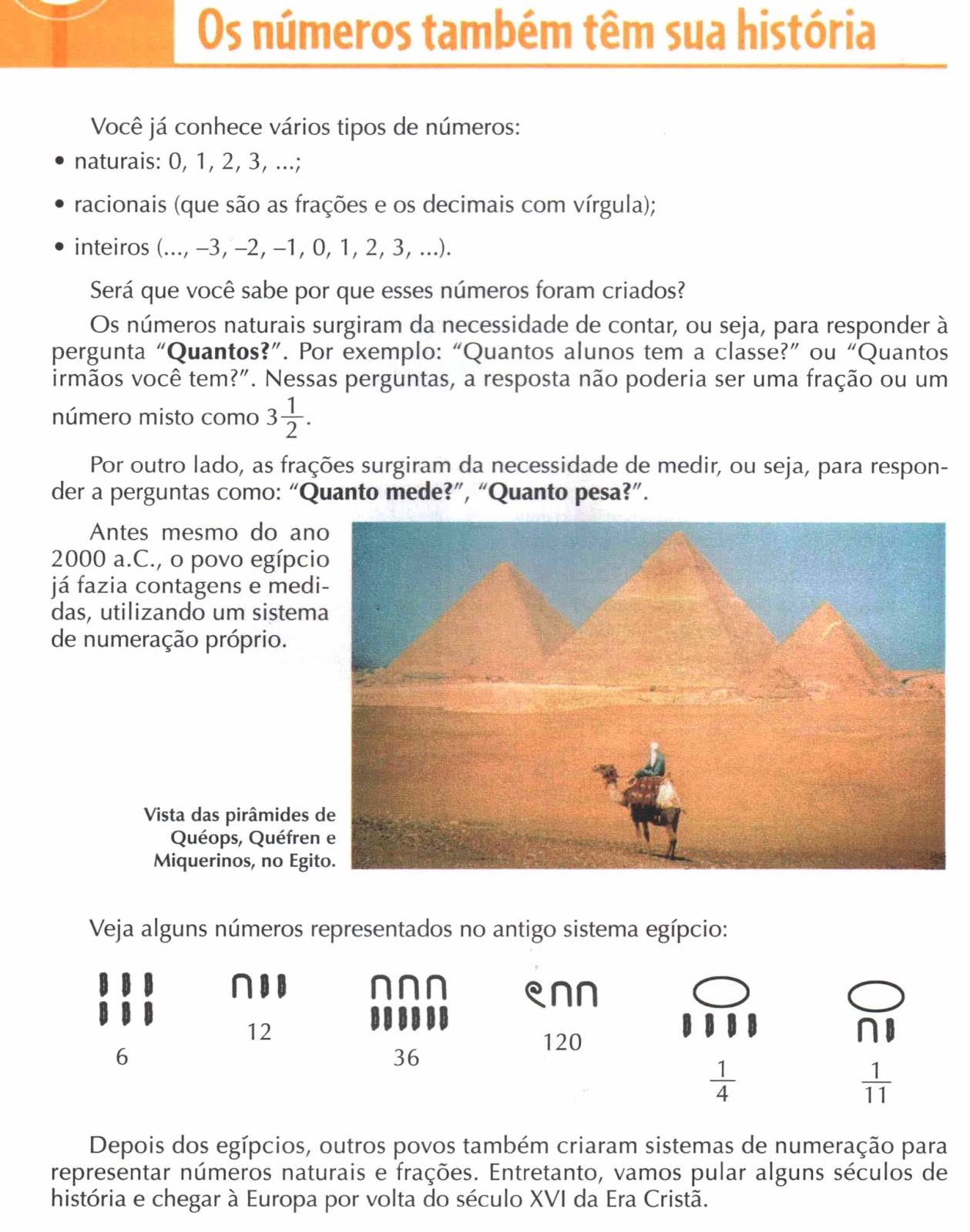 Blog da Cris: História dos números