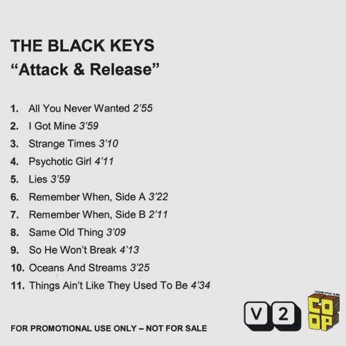 The Black Keys Attack & Release (Promo UK)