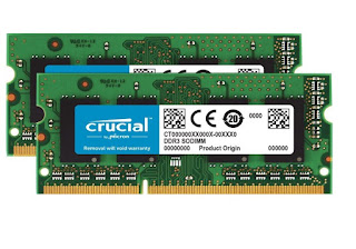 Crucial 8GB Kit (4GBx2) DDR3L RAM