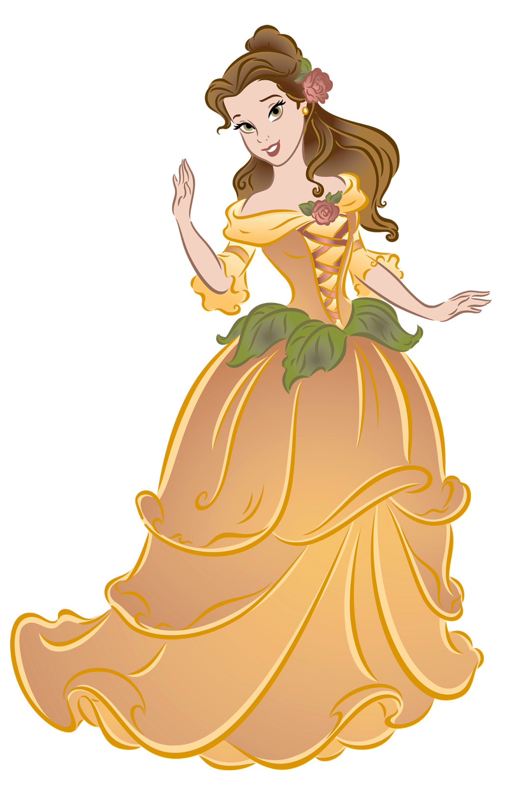 Disney Princess PNG Printable Clip Art - Free Download 300 DPI Princess