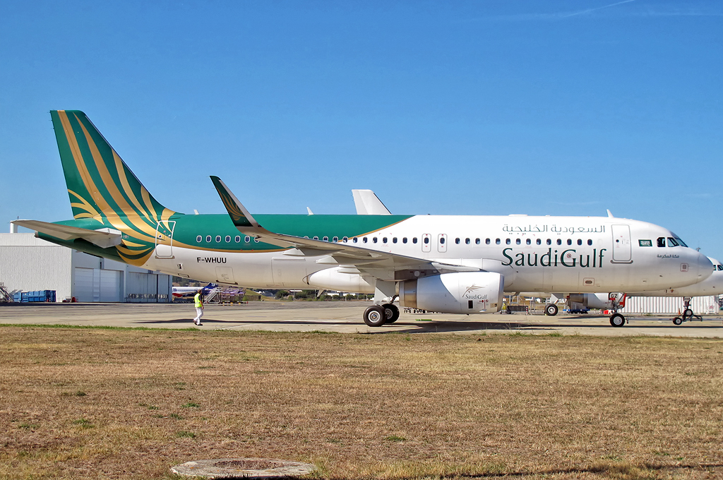 Aero Pacific Flightlines: Saudi Gulf Airlines Airbus A320-232SL (c/n ...
