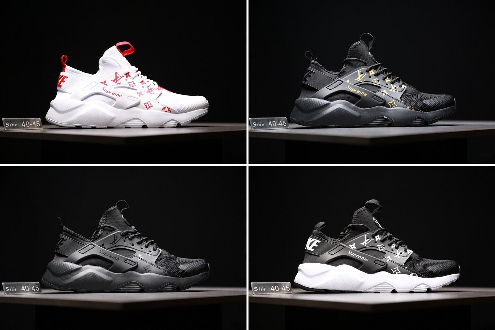 huarache supreme louis vuitton