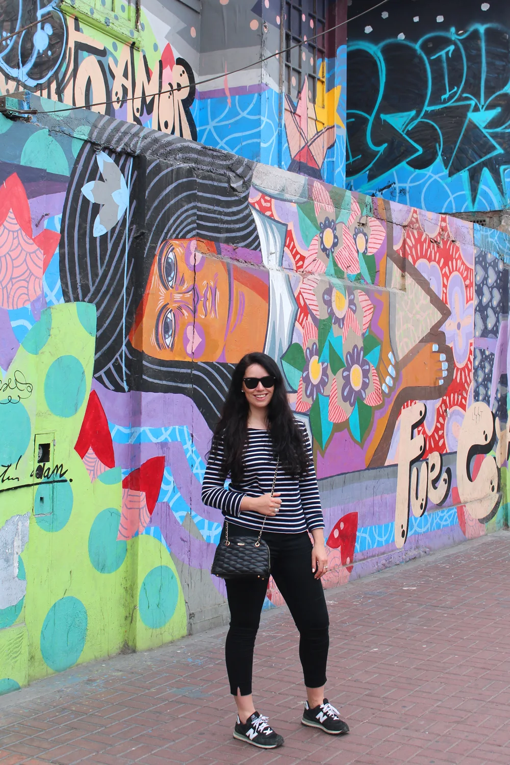 Colourful street art Miraflores in Lima, Peru - travel blog
