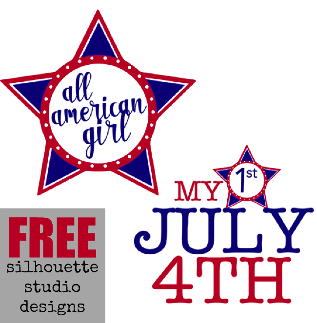 free july 4th silhouette studio designs file download memorial day stars patriotic