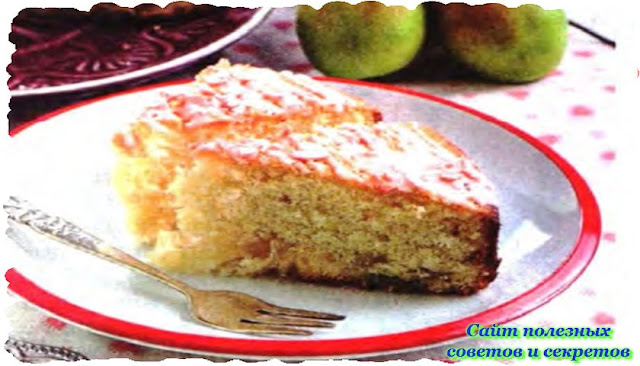 Пирог с яблоками и грушами «Симфония»