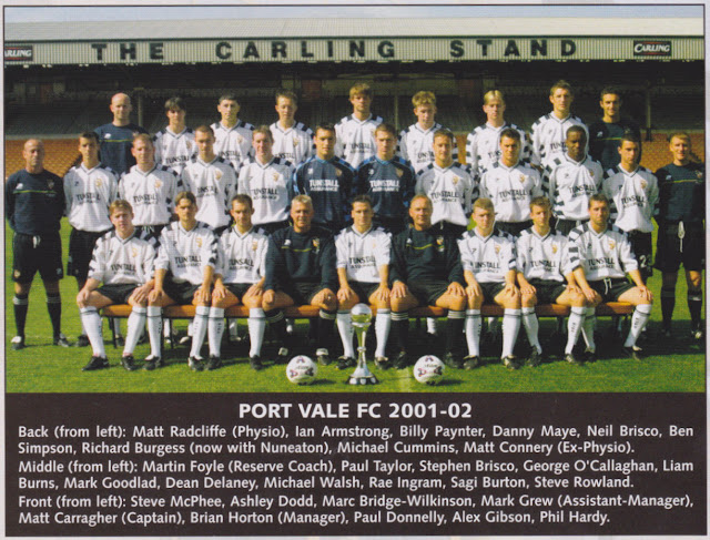 English Football Retro TV Port Vale (Teams).