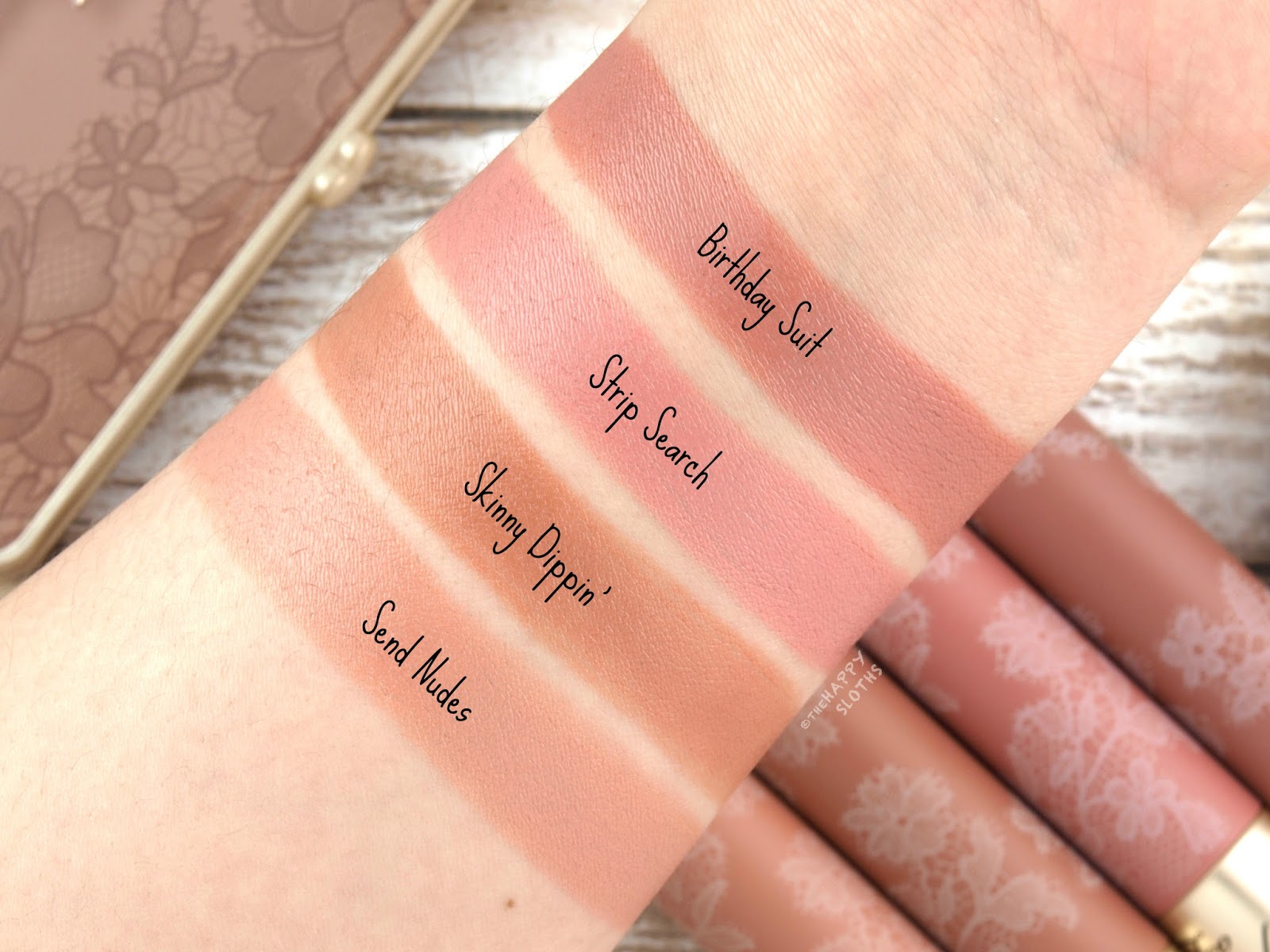Too Faced | Natural Nudes Intense Color Coconut Butter Lipstick: Review and Swatches