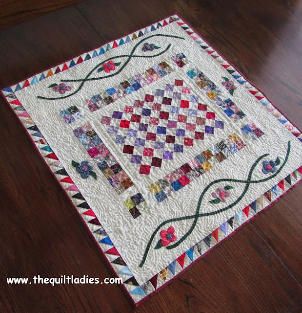 Table Topper Quilt, by The Quilt Ladies