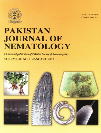 Pakistan Journal of Nematology  SCIENCE Pakistan