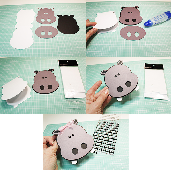JMRush Designs Hippo Card