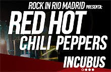 Red Hot Chili Peppers al Rock In Rio Madrid 2012