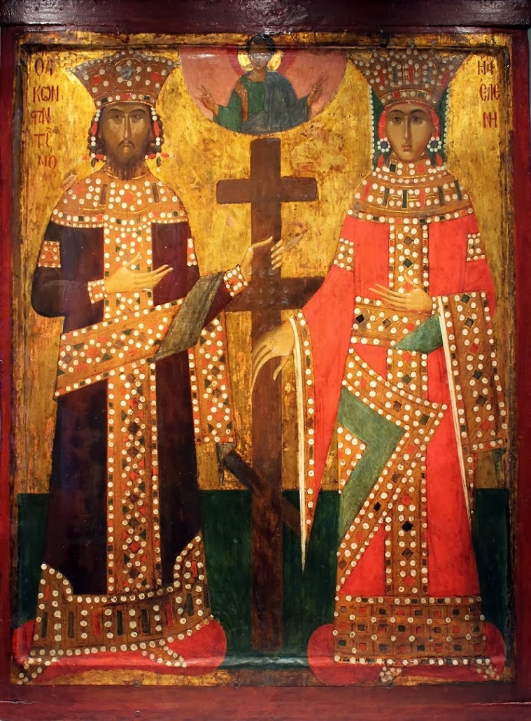 Η εύρεση του Τιμίου Σταυρού από την Αγία Ελένη και η σιωπή των πηγών http://leipsanothiki.blogspot.be/