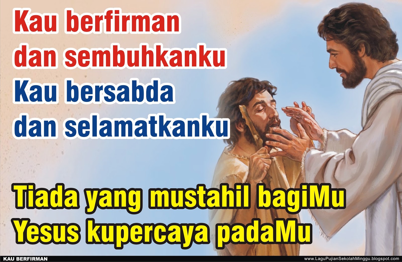 Lirik Lagu Pujian Rohani Kristen Sekolah Minggu Gereja