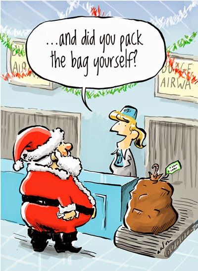 Funny Santa