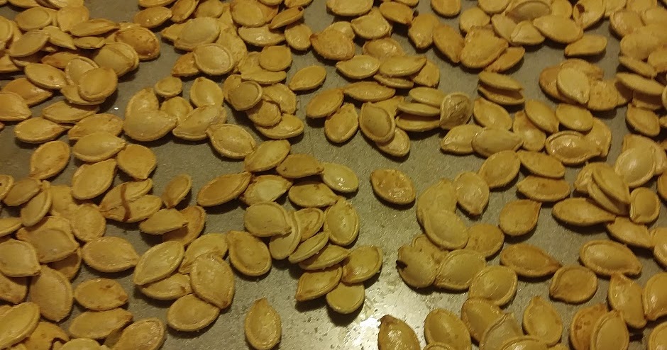 Oven Roasted Pumpkin Seeds