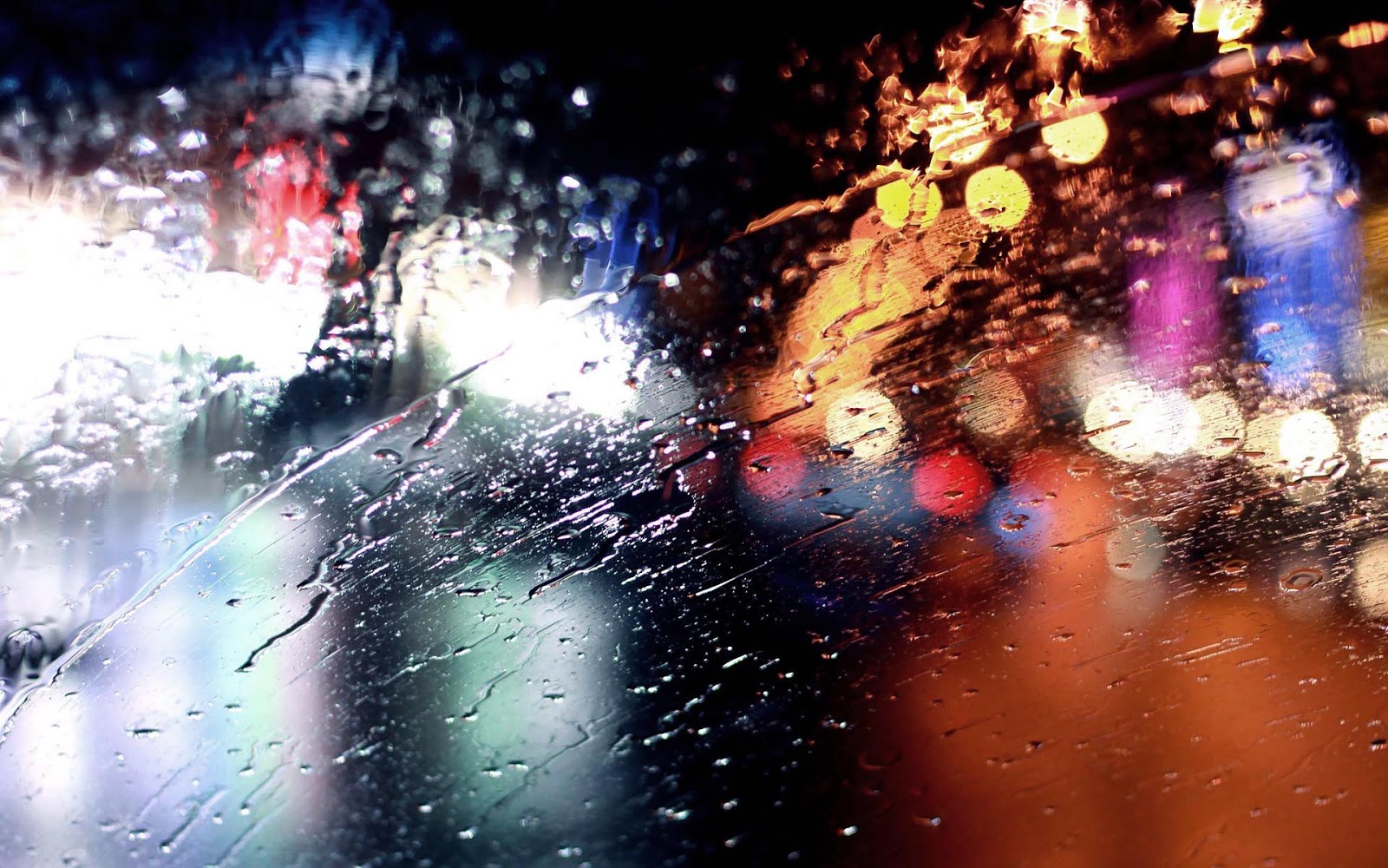 HD regen achtergronden en foto’s
