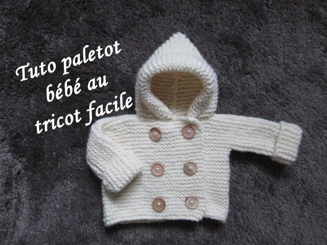 Brassière bébé 0/3 mois au tricot : 2ème partie ! 