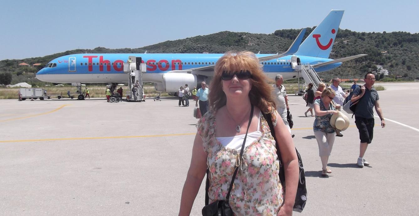 Jet & Prop by FalkeEins Greek interlude Skiathos airport landing