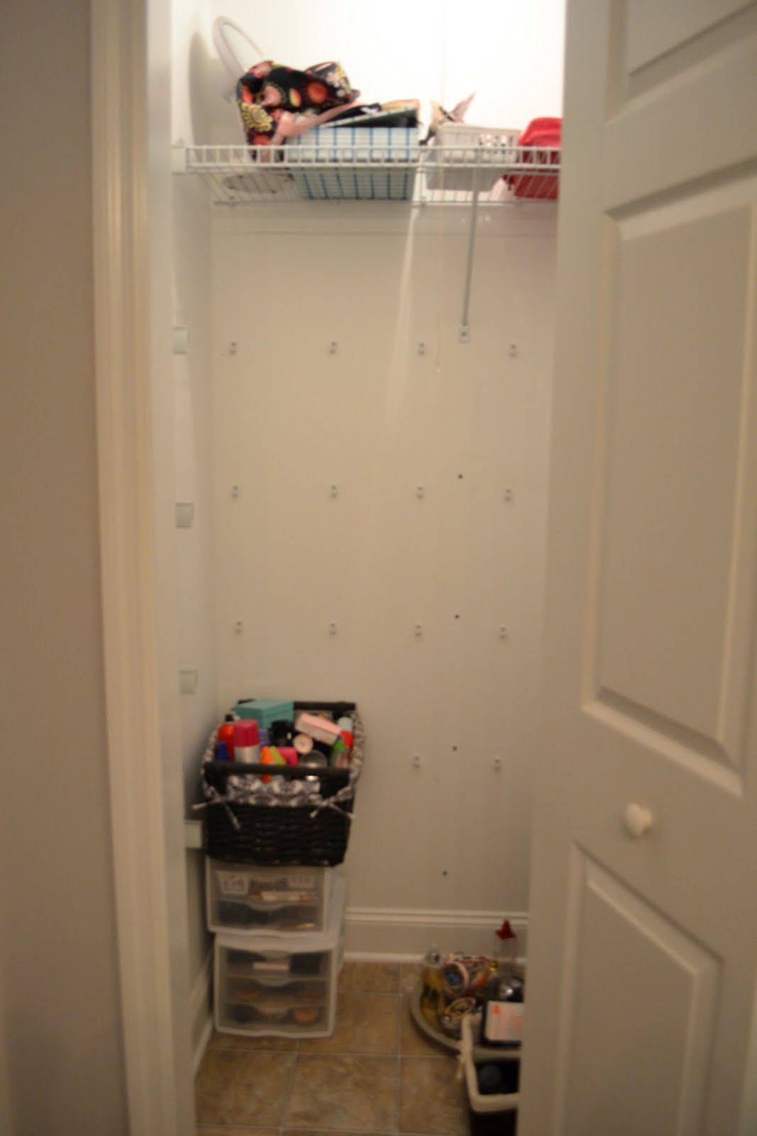 Bathroom Closet Re-Do - Liz Marie Blog