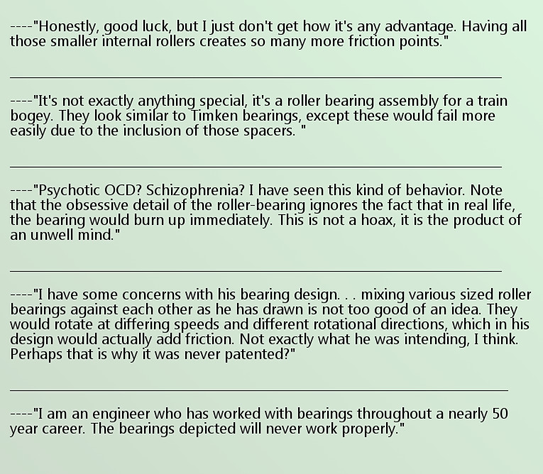 Daniel Christiansen's AntiFriction Roller Bearing