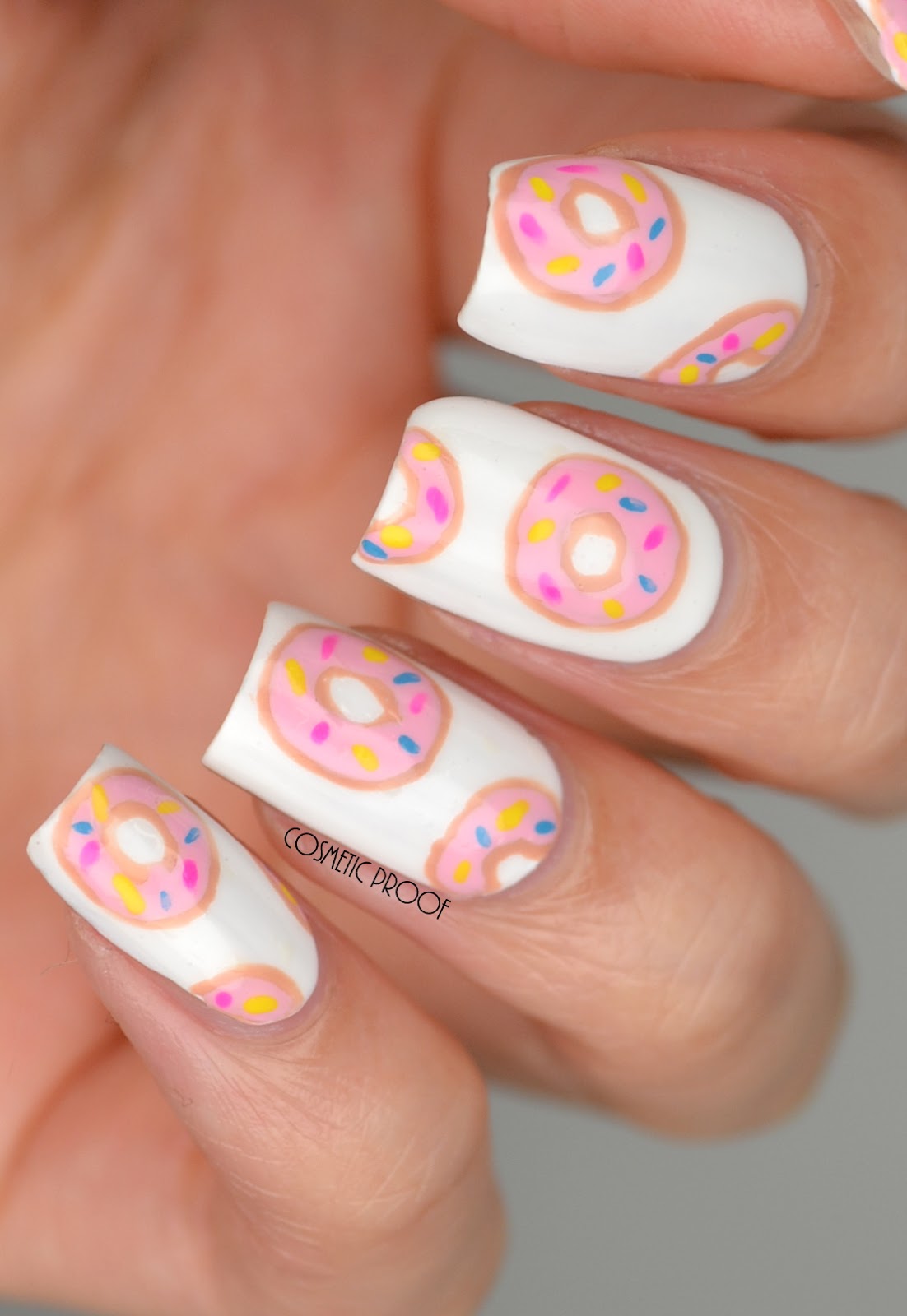 NAILS BCD NAIL ART CHALLENGE WEEK 14 "Sweet Tooth" aka "Donut Love