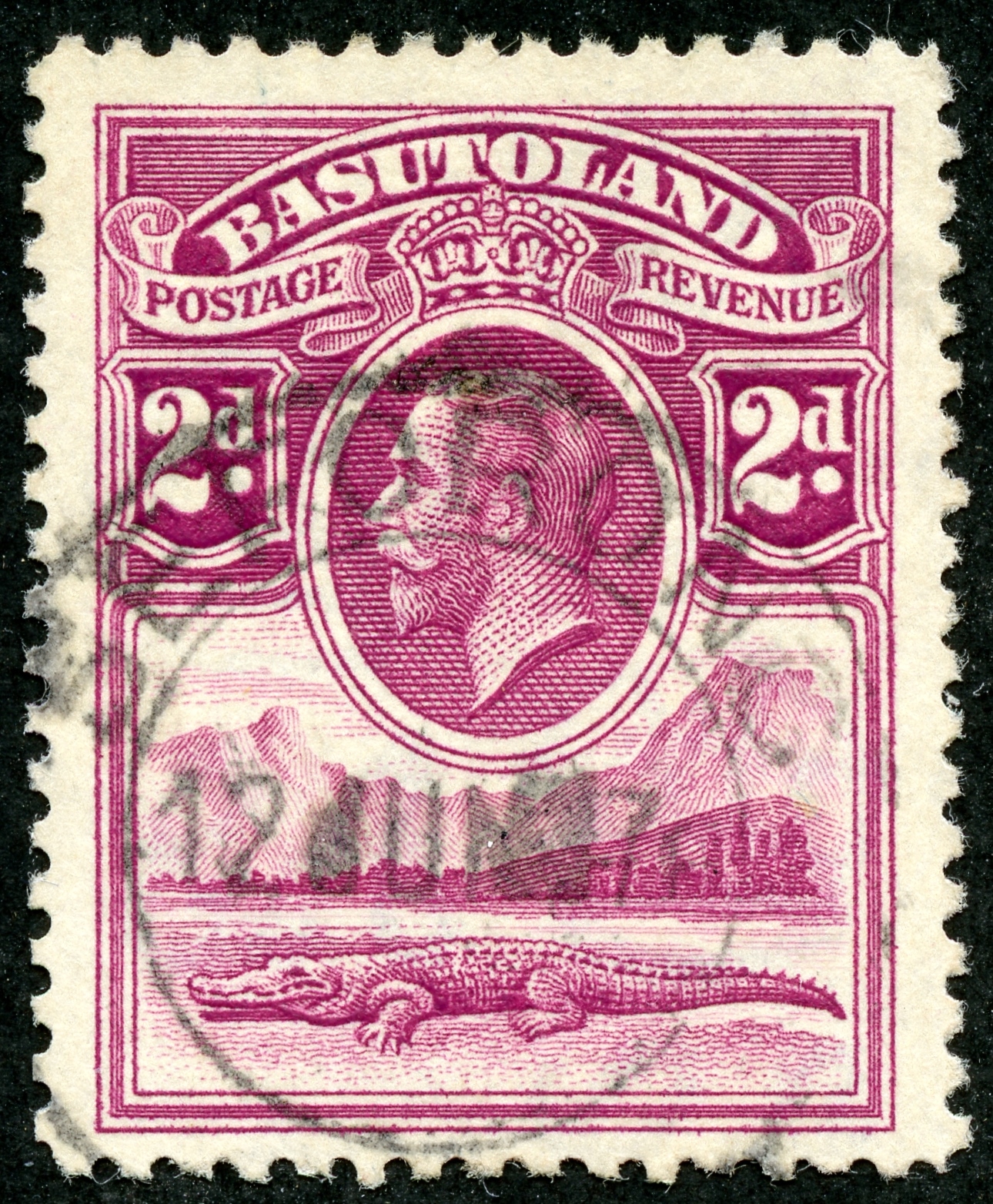 Big Blue 18401940 Basutoland a closer look at the stamps