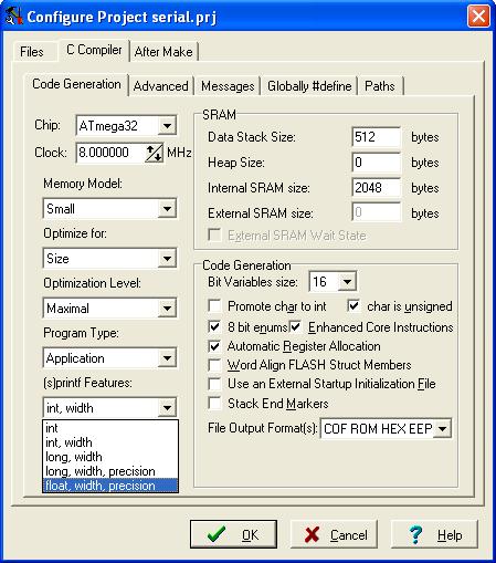 Technologination: Tutorial Komunikasi Serial dengan Code Vision