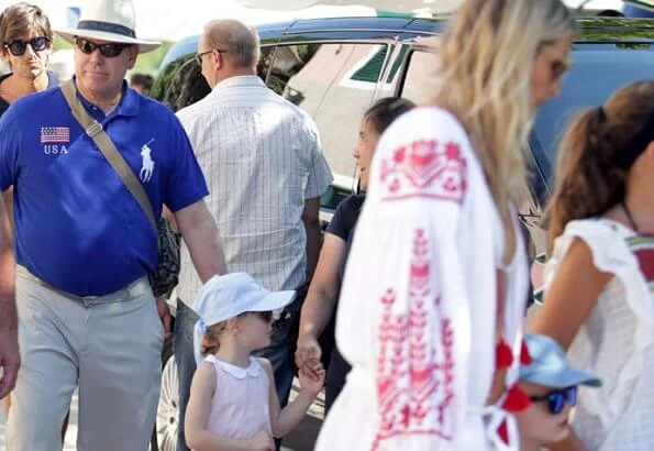 Prince Albert visited Croatia with his superyacht Arience together with Princess Charlene, Prince Jacques and Princess Gabriella