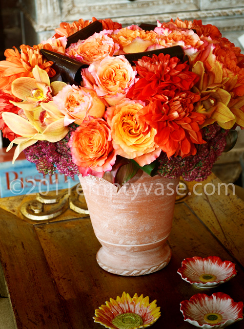 The Empty Vase Florist All my wedding flowers