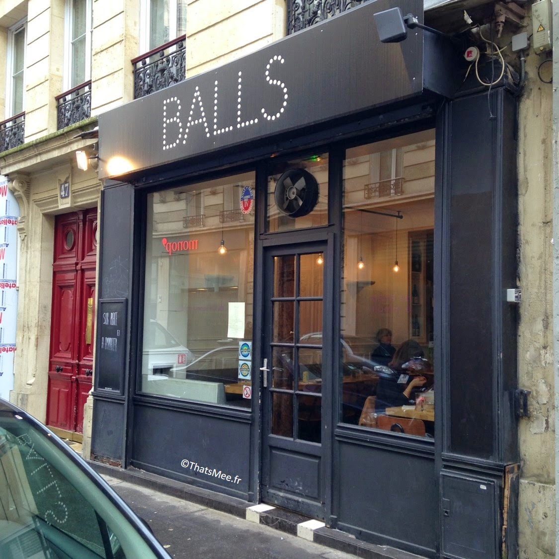 Resto Balls rue Saint-maur Paris 11ème spécialité boulette viande meatball