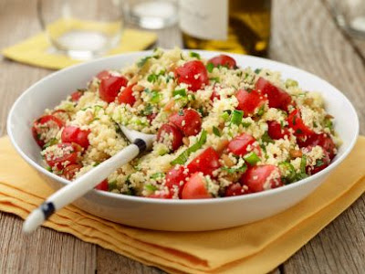 Couscous Salad with Tomatoes and Mint