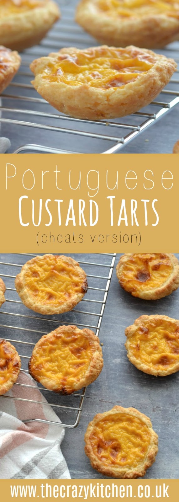 The Crazy Kitchen: Portuguese Custard Tarts (cheats version)