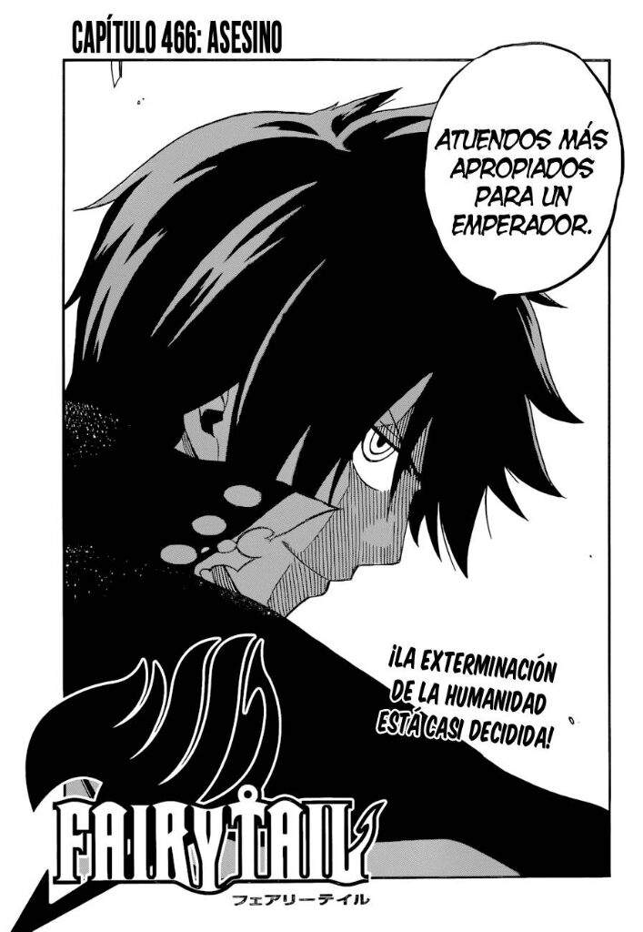 Fairy Tail Manga Capitulo 466 Asesino La Lucha Continua