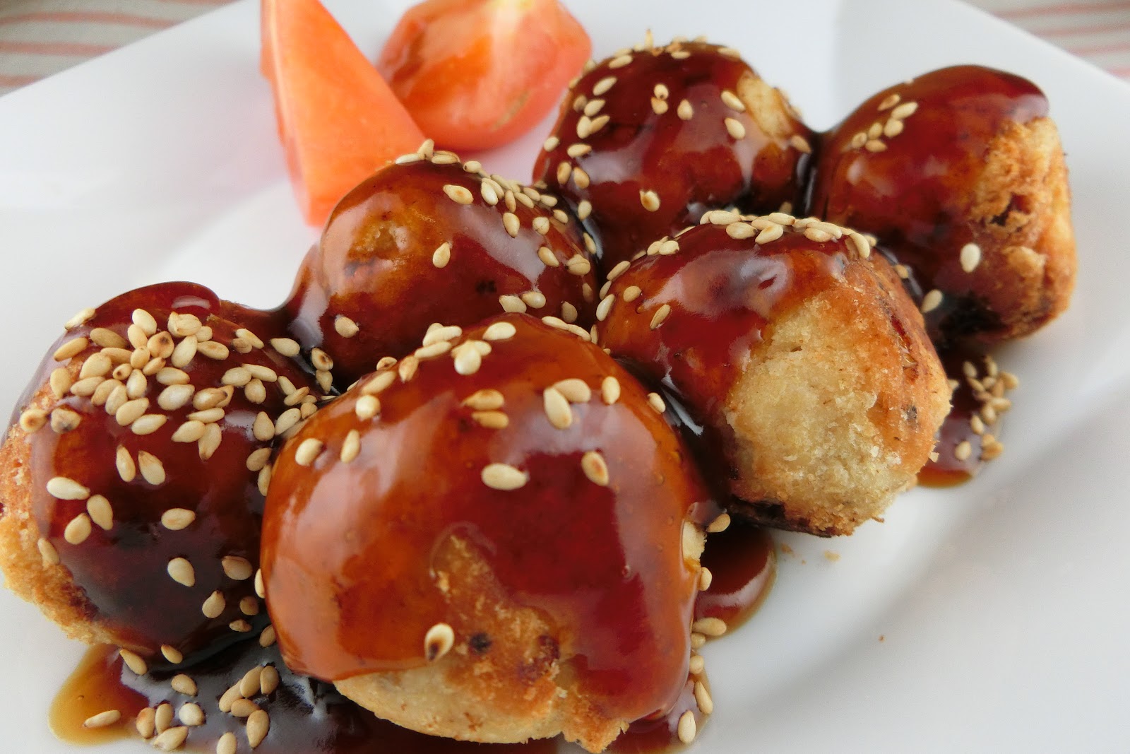 おからたっぷりで腹持ち抜群 見た目がたこ焼きな肉団子のレシピ 銀木食堂のごはん日記