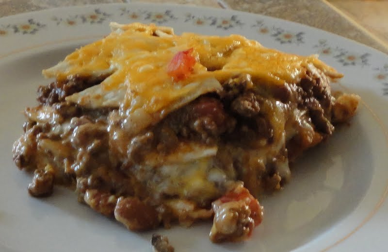 Creamy Burrito Casserole