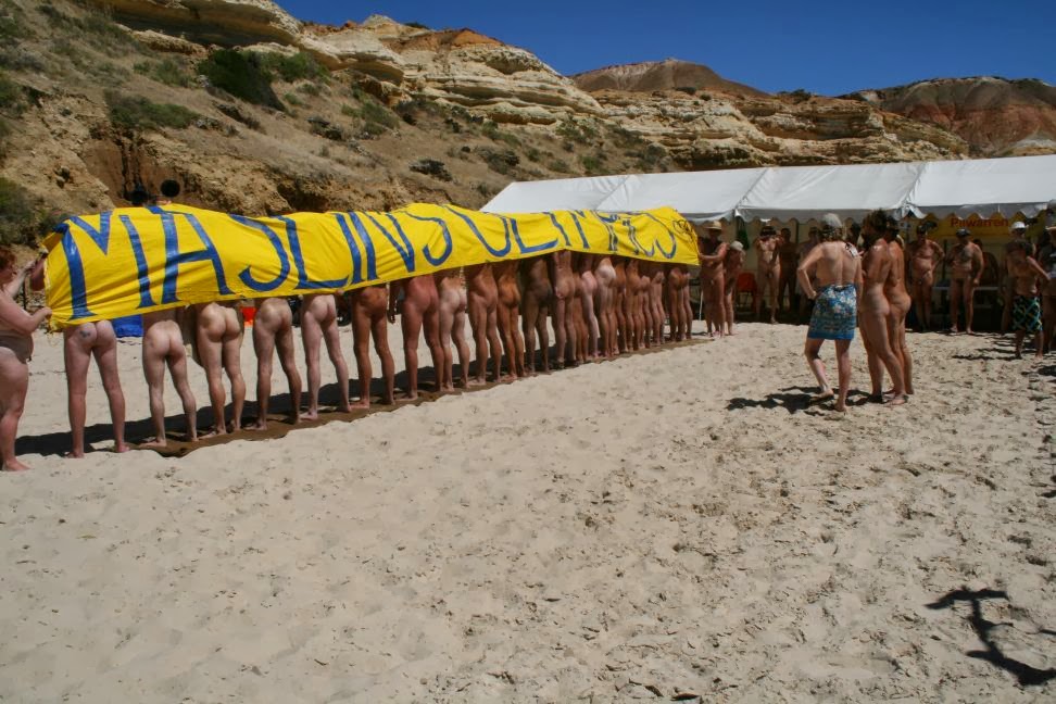 Naked Maslins Beach Nude Olympics Gif