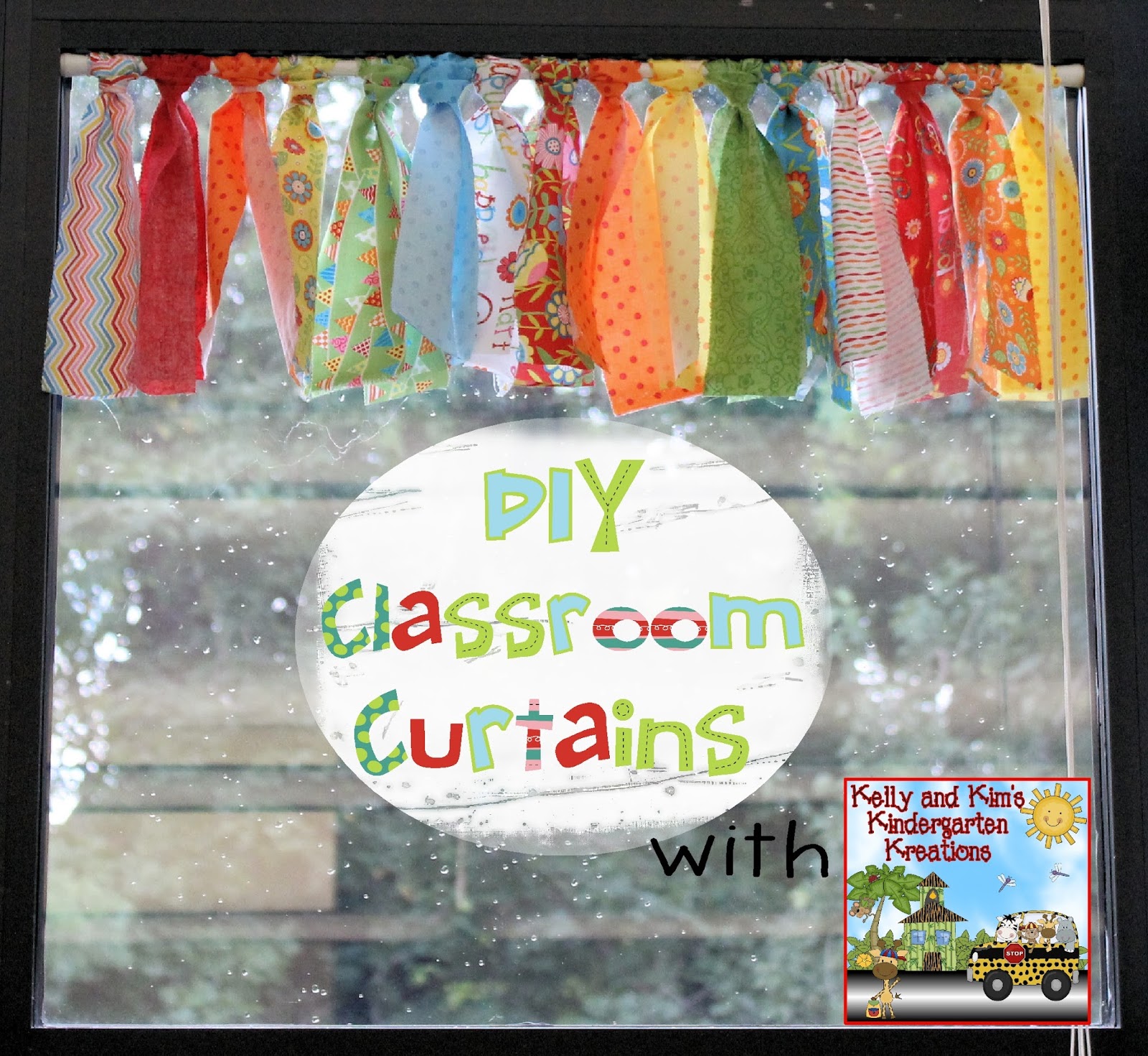 The Primary Pack Cute, Easy, DIY Curtains for Your Classroom!